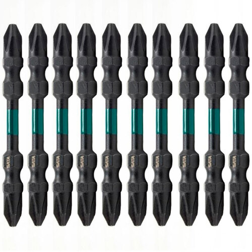 Jogo de bits philips duplo de impacto Ph3 x 110mm encaixe 1/4