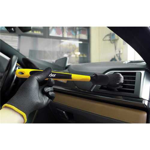 Pincel para detalhamento automotivo com 3 pontas intercambi�veis