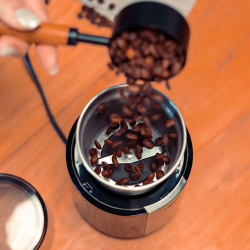 Moedor de caf� el�trico 200W l�minas em a�o inox - WMC200  220V