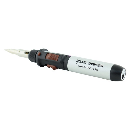 Ferro para solda a g�s com tampa protetora HK-902