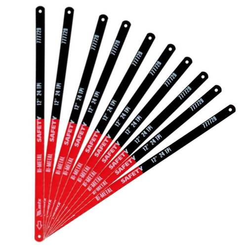 Kit 10 L�minas de serra manual r�gida 12