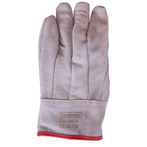 Luva de raspa com reforço 7 cm - RLL-LR-07 Luva de raspa com reforço 7 cm - RLL-LR-07