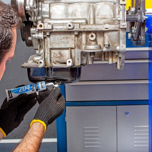 Adesivo vedador semissecativo 100g branco - 204