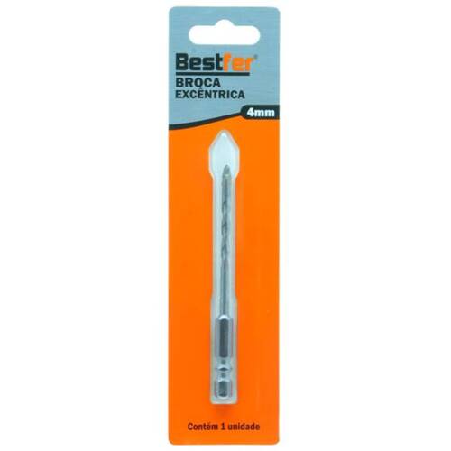 Broca excêntrica borda serrilhada com ponta cruzada 4 mm - BFH3509 Broca excêntrica borda serrilhada com ponta cruzada 4 mm - BFH3509