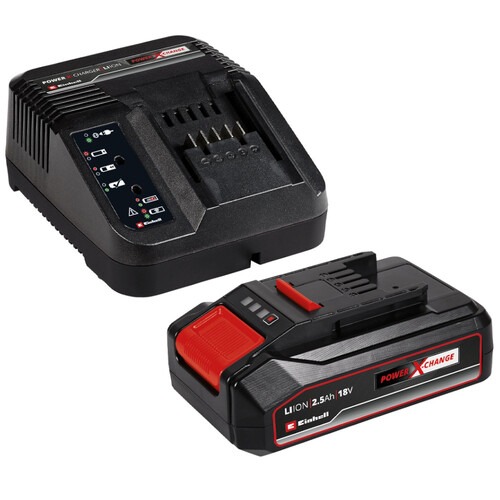 Carregador de baterias 18V + Bateria lítio 18V 2.5Ah - PXC Starter 110V/220V Carregador de baterias 18V + Bateria lítio 18V 2.5Ah - PXC Starter 110V/220V