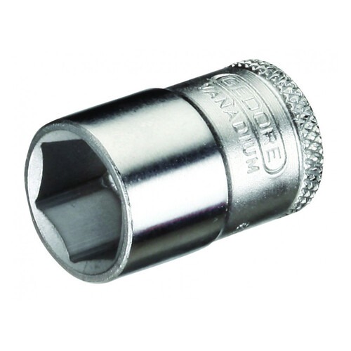 Soquete sextavado encaixe 3/8