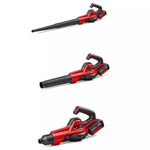 Soprador de folhas a bateria 18V com 3 bicos e sem bateria - GE-UB 18/250