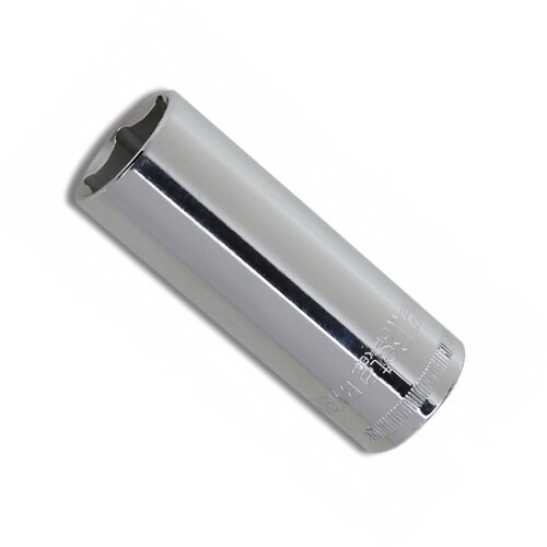 Soquete sextavado longo 19 mm encaixe 1/2 Soquete sextavado longo 19 mm encaixe 1/2