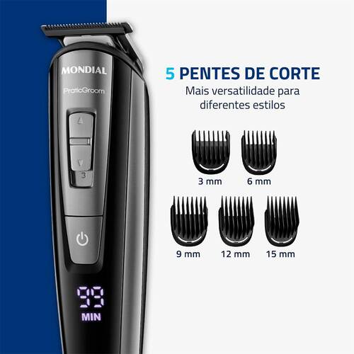 Aparador de pelos 8 em 1 BodyGroom - BG-09  110V/220V
