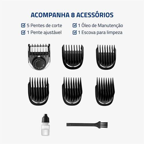 Aparador de pelos 8 em 1 BodyGroom - BG-09  110V/220V