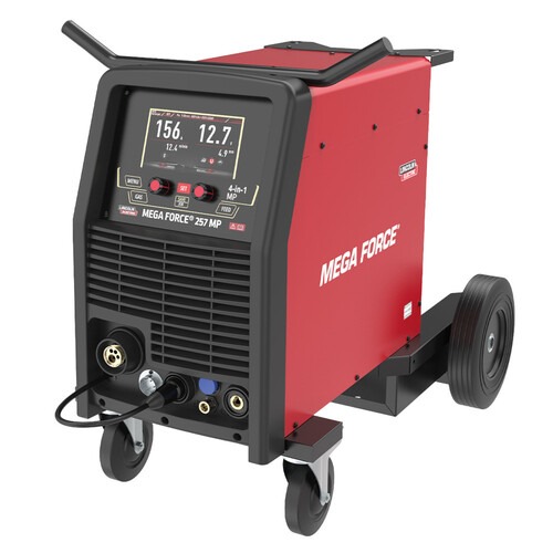 Inversora de solda Multiprocesso 250A para Eletrodo Mig Tig e Arame Tubular monofásica - Mega Force 257MP 220V Inversora de solda Multiprocesso 250A para Eletrodo Mig Tig e Arame Tubular monofásica - Mega Force 257MP 220V