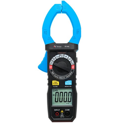 Alicate amper�metro digital 1000A True RMS AC CAT IV 600V - ET-3167