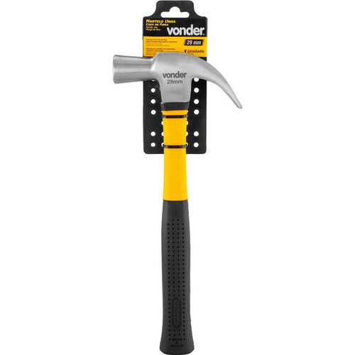 Martelo unha polido 29 mm com cabo de fibra