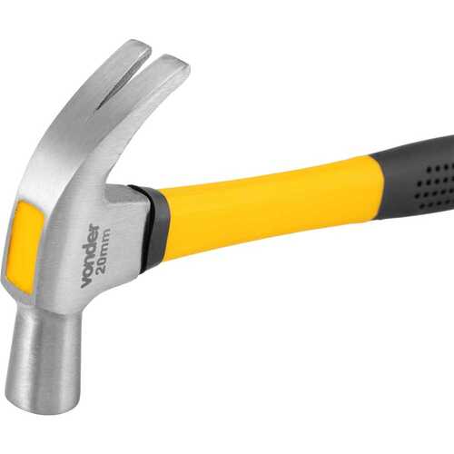 Martelo unha polido 20 mm com cabo de fibra Martelo unha polido 20 mm com cabo de fibra