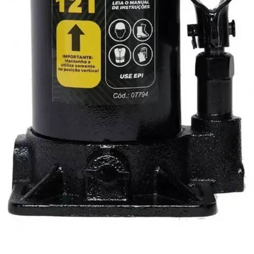 Macaco hidr�ulico tipo garrafa 12 toneladas - 7794