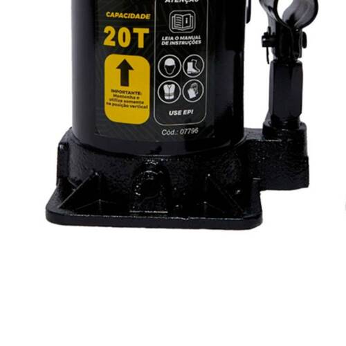 Macaco hidr�ulico tipo garrafa 20 toneladas - 7796