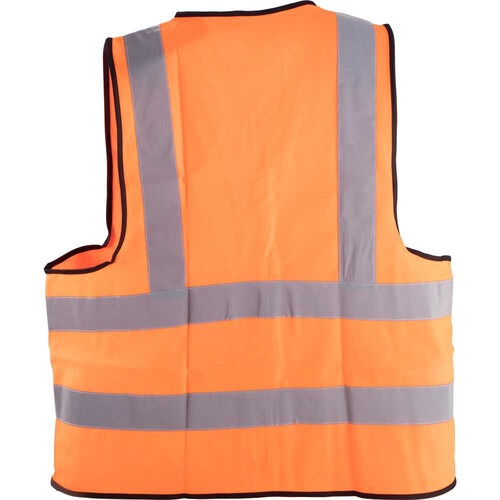 Colete refletivo tipo blus�o sem bolso laranja - CV 103