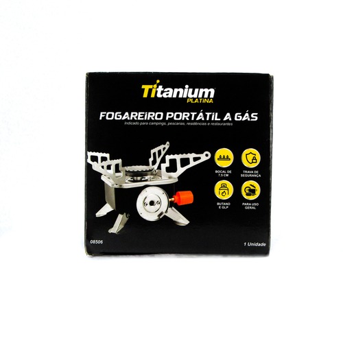 Fogareiro port�til a g�s - 08506