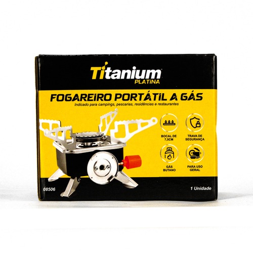 Fogareiro port�til a g�s - 08506
