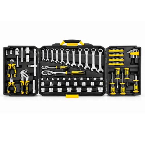 Jogo de ferramentas com 110 peças e maleta dobrável - 8727 Jogo de ferramentas com 110 peças e maleta dobrável - 8727