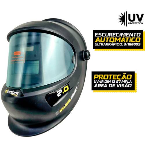 Máscara de solda com escurecimento automático tonalidade 9 a 13 - 5507 Máscara de solda com escurecimento automático tonalidade 9 a 13 - 5507