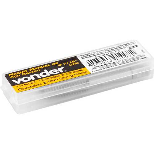 Macho manual de a�o r�pido 7/16