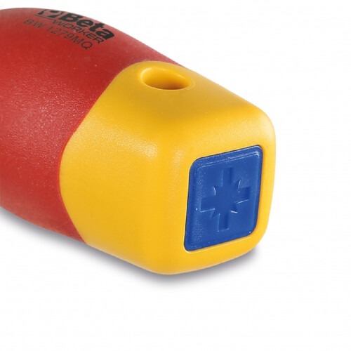 Chave pozidriv Pz1 x 80 mm isolada 1.000V - BW1279MQ Chave pozidriv Pz1 x 80 mm isolada 1.000V - BW1279MQ