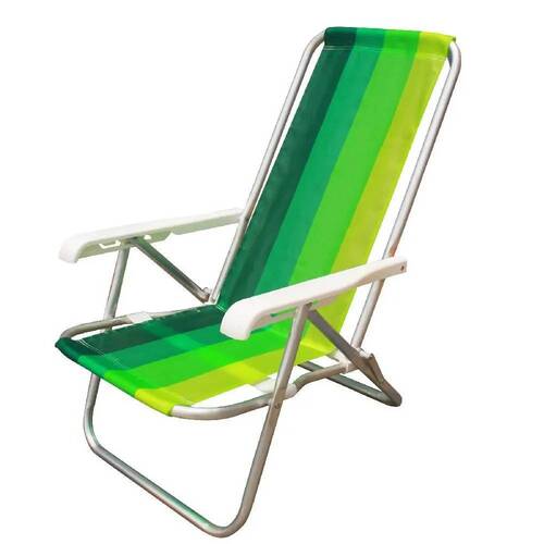 Kit 2 Cadeiras de praia dobr�vel em 4 posi��es - CAD0641