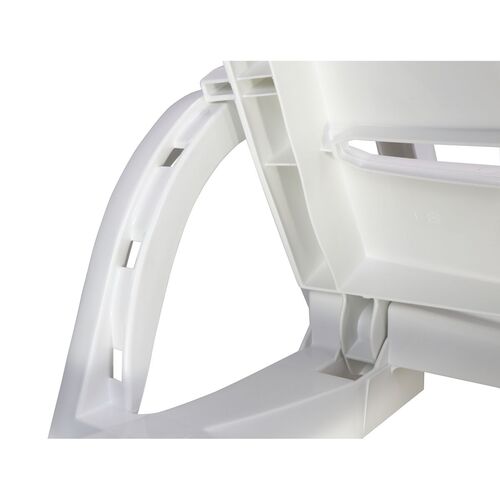 Kit 2 Espreguiçadeiras em polipropileno 4 posições branca - Leblon Kit 2 Espreguiçadeiras em polipropileno 4 posições branca - Leblon