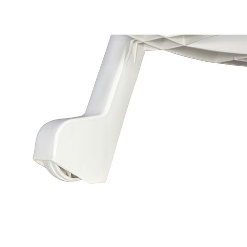 Kit 2 Espreguiçadeiras em polipropileno 4 posições branca - Leblon Kit 2 Espreguiçadeiras em polipropileno 4 posições branca - Leblon