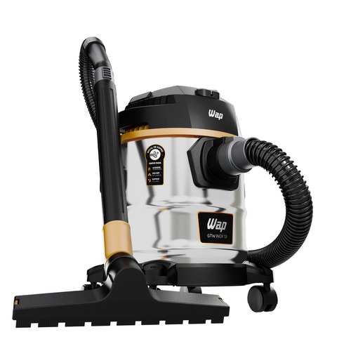 Aspirador de p� e l�quido 1600W 12 litros com fun��o soprador - GTW INOX 12i  110V