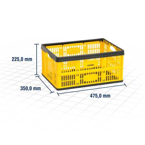 Caixa pl�stica desmont�vel multiuso - CDV0475