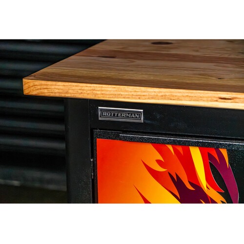 Bancada fechada com 3 portas FIRE - RLL-203 Bancada fechada com 3 portas FIRE - RLL-203