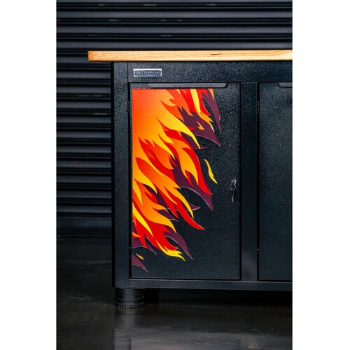 Bancada fechada com 3 portas FIRE - RLL-203 Bancada fechada com 3 portas FIRE - RLL-203