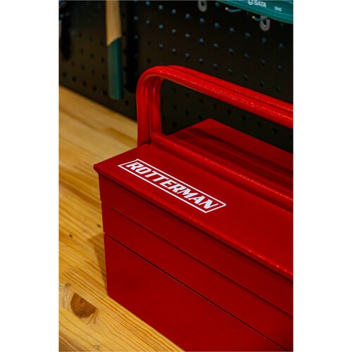 Caixa para ferramentas sanfonada com 5 gavetas e al�a HEAVY DUTY - RLL-106 