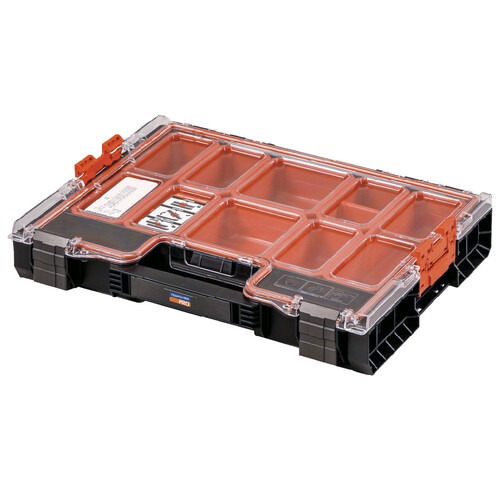 Caixa pl�stica para ferramentas com rodinhas 3 m�dulos - 44941023
