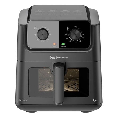 Fritadeira elétrica sem óleo air fryer 6L 1400W Prosdócimo - AF02 220V Fritadeira elétrica sem óleo air fryer 6L 1400W Prosdócimo - AF02 220V