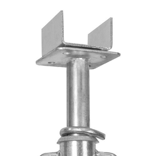 Suporte U fixo galvanizado para vigas H20 e metálicas- 71001010 Suporte U fixo galvanizado para vigas H20 e metálicas- 71001010