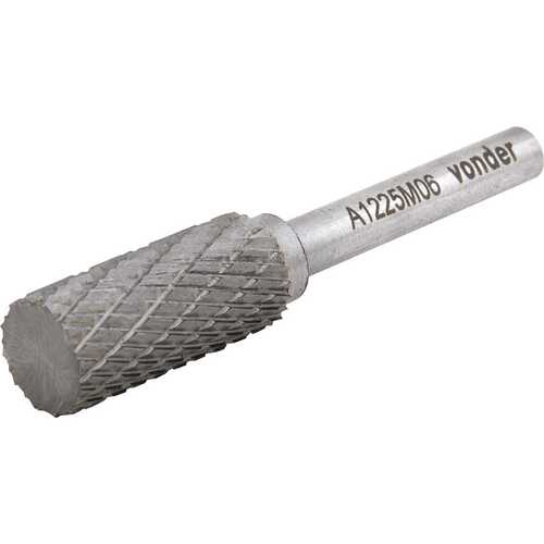 Lima rotativa cil�ndrica 12 mm x 25 mm com haste - LAV0012