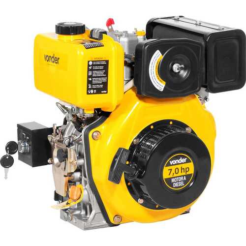 Motor a diesel eixo de 1