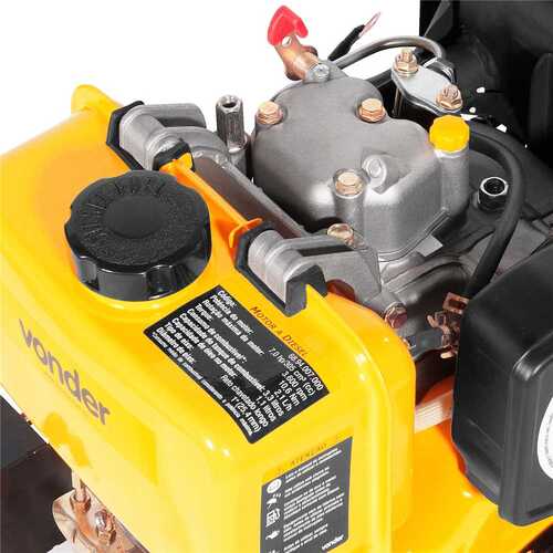 Motor a diesel eixo de 1