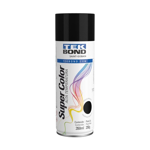 Tinta spray para alta temperatura 350 ml/250g