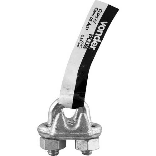 Clips para cabo de a�o 1/4