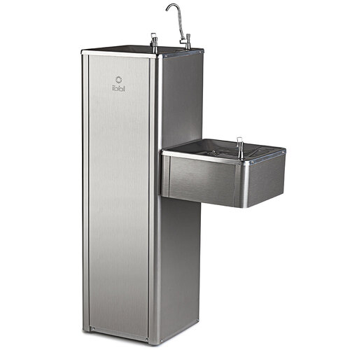 Bebedouro purificador de coluna conjugado - Puripress 40c  220V