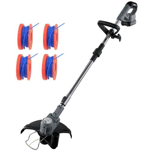 Aparador de grama a bateria 21V com 4 carreteis de nylon 30251 - RZ-AGB21 Aparador de grama a bateria 21V com 4 carreteis de nylon 30251 - RZ-AGB21