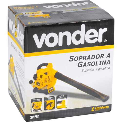 Soprador de folhas a gasolina 26 cc 1,0 hp - SV 254