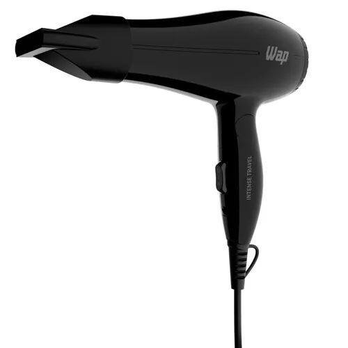 Secador de cabelo 1300W dobrável 2 temperaturas bivolt - Intense