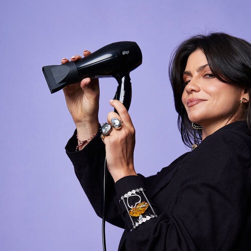 Secador de cabelo 1300W dobr�vel 2 temperaturas bivolt - Intense Travel WS1300  110V/220V