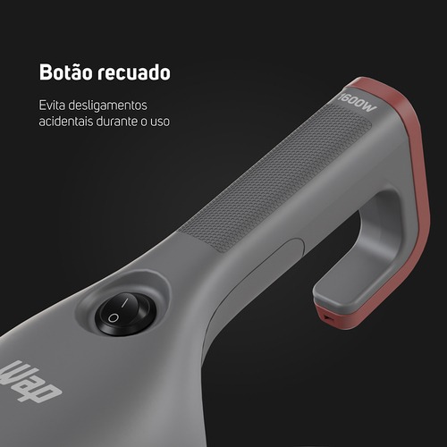 Aspirador de p� 3 em 1 port�til e vertical 1.600 watts - Power Speed Max  110V