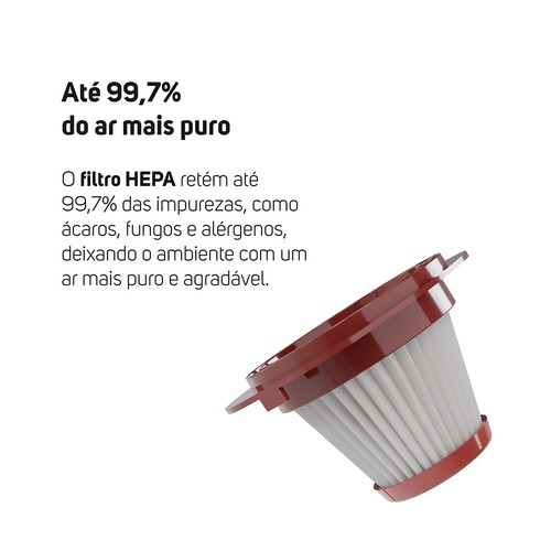 Aspirador de p� 3 em 1 port�til e vertical 1.600 watts - Power Speed Max  220V